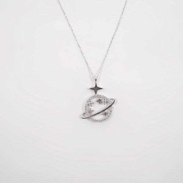 Stary Saturn Necklace