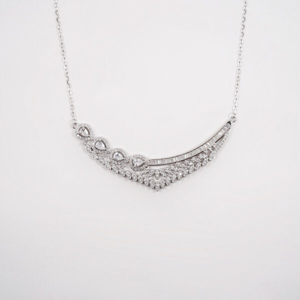 Royal Cut Necklace with Cubic Zirconia
