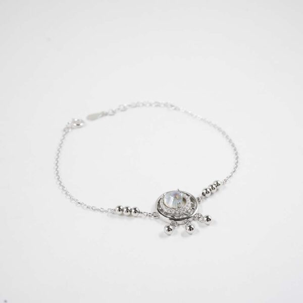 Aurora Love Sparkling Ring Bracelet - Image 3