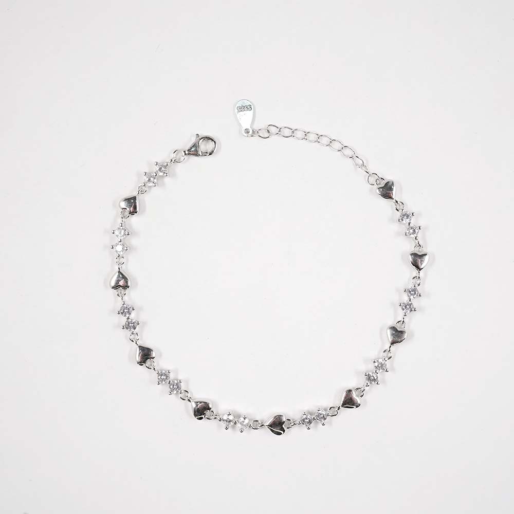 Aurora Hearts Chain Bracelet