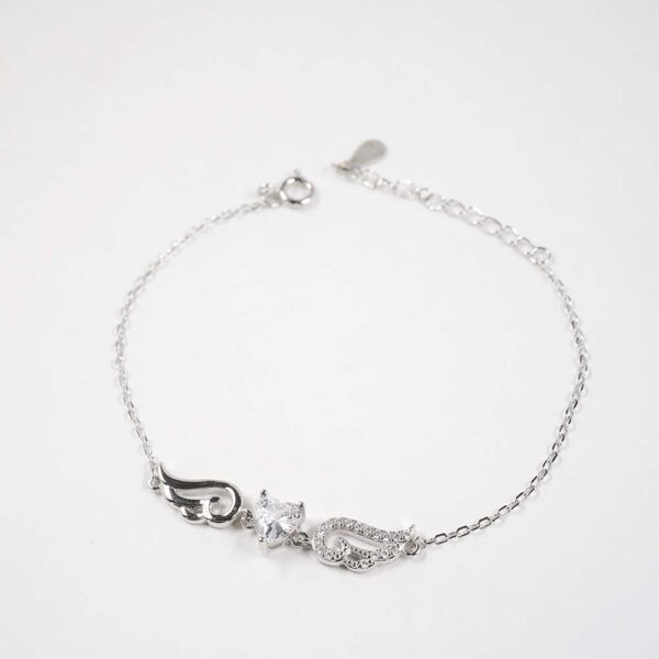 Aurora Wings Heart Bracelet - Image 2