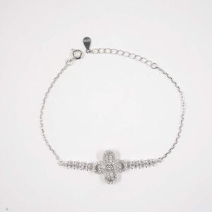 Aurora Sparkling Flower Bracelet