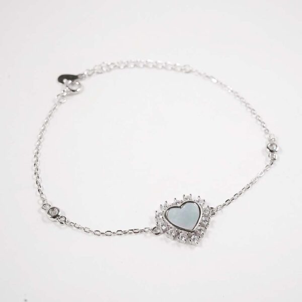 Aurora Porcelain Love Symbol Bracelet - Image 2