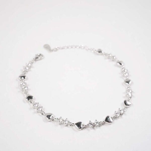 Aurora Hearts Chain Bracelet - Image 2